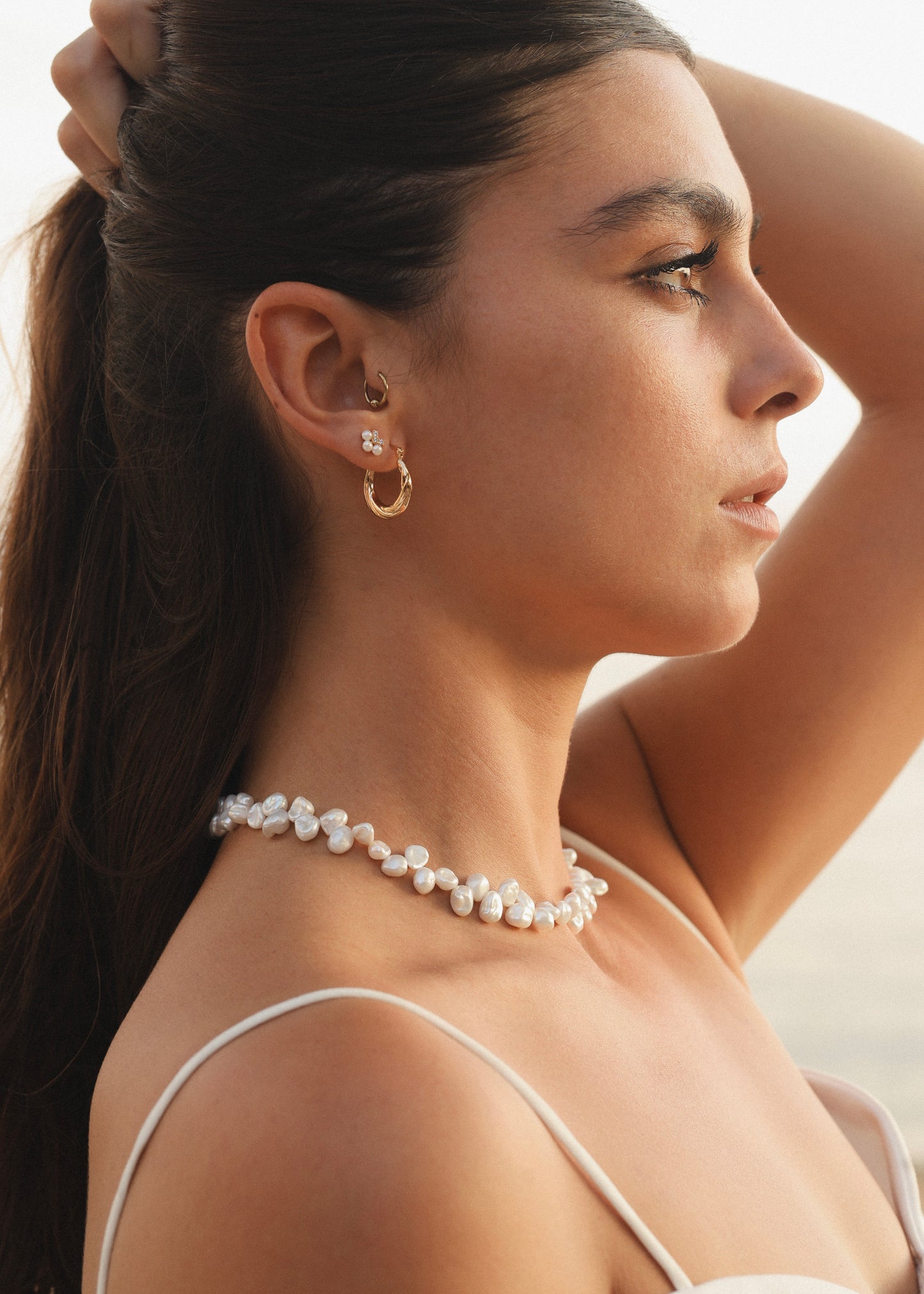 Luna pearl necklace