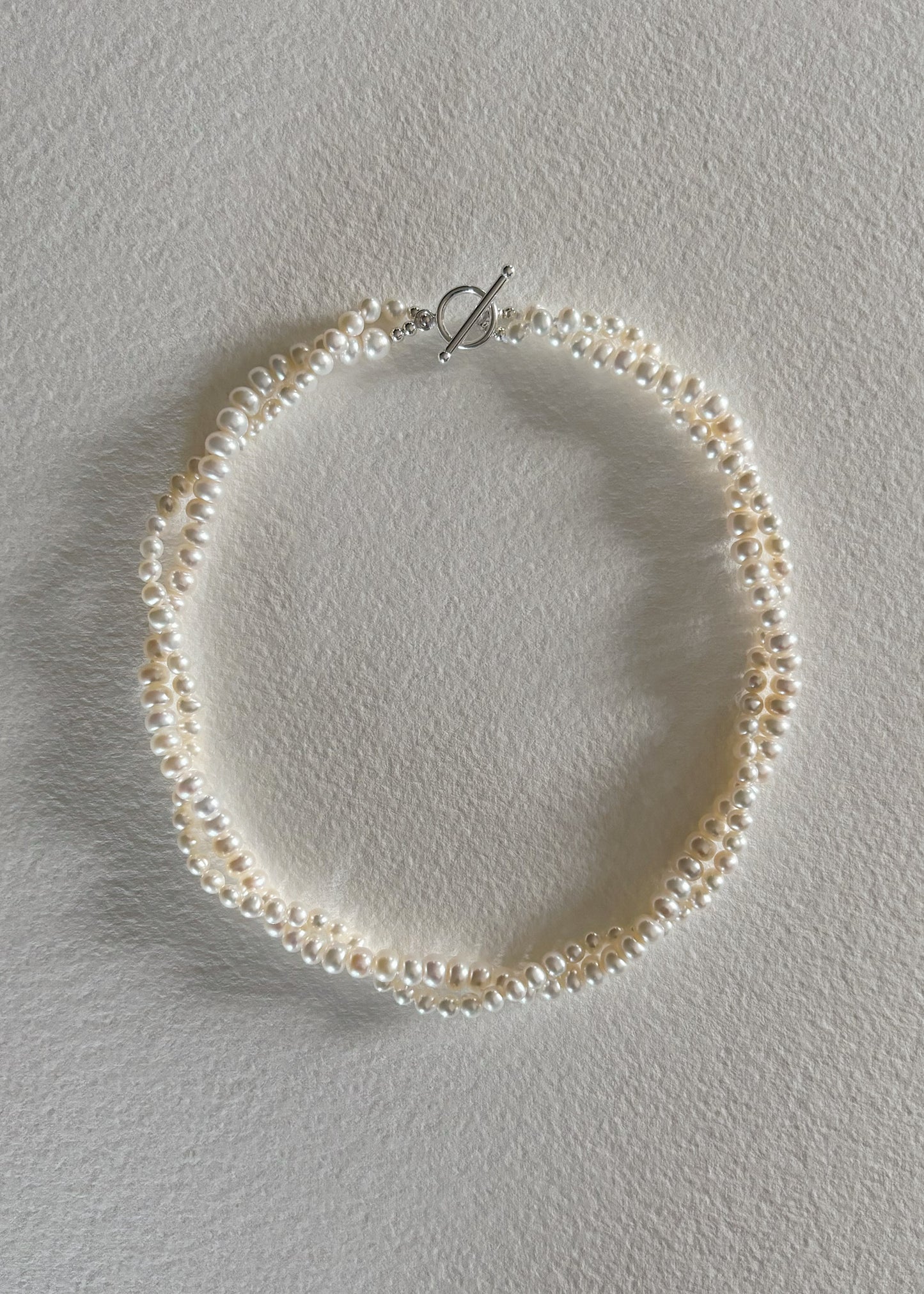 Wild love pearl necklace