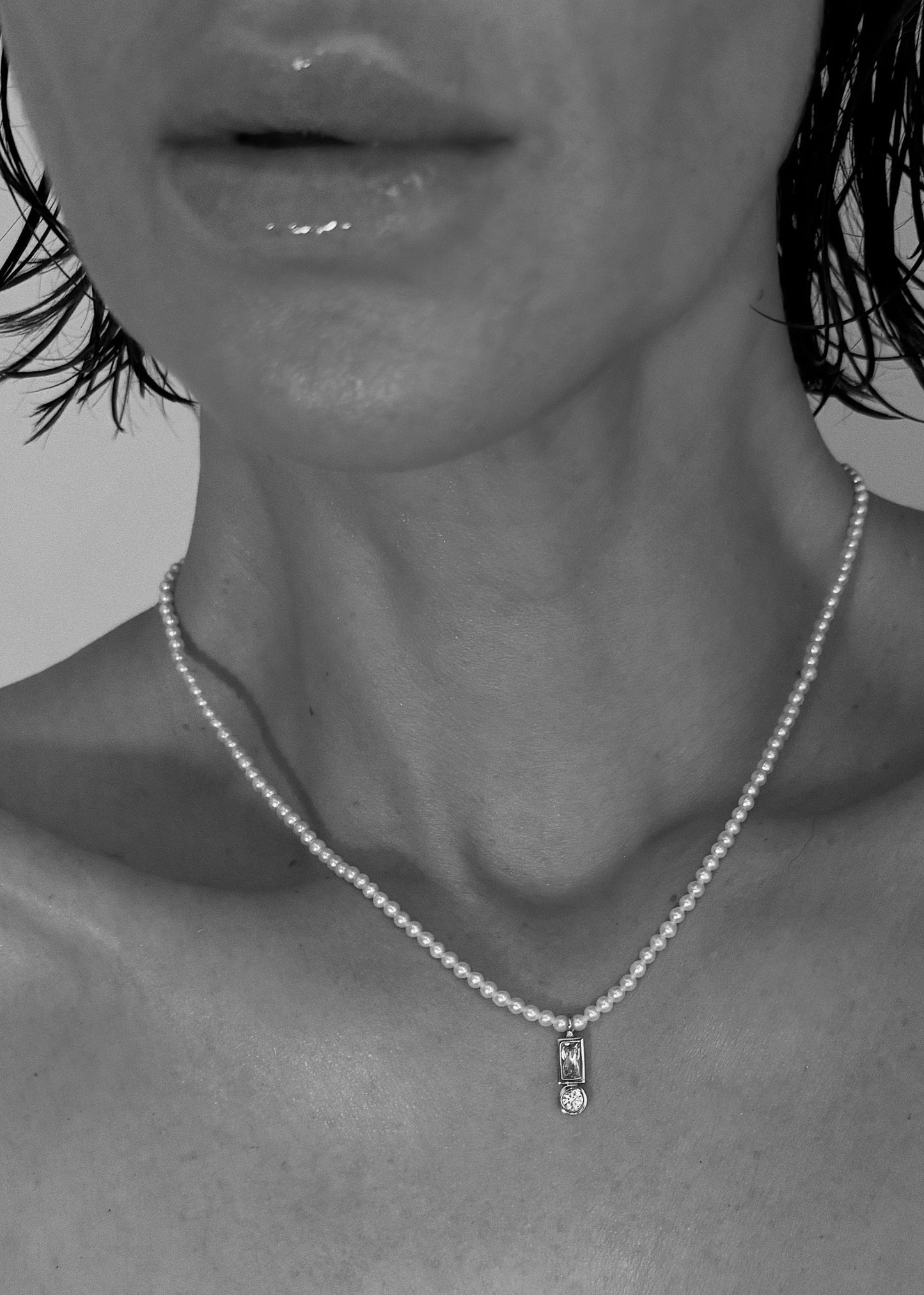 Lokan pearl necklace