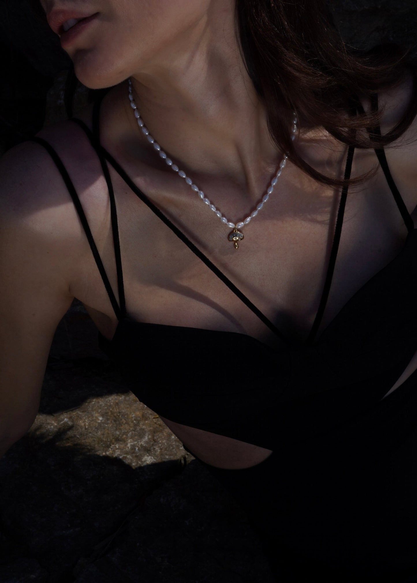 Faris pearl necklace
