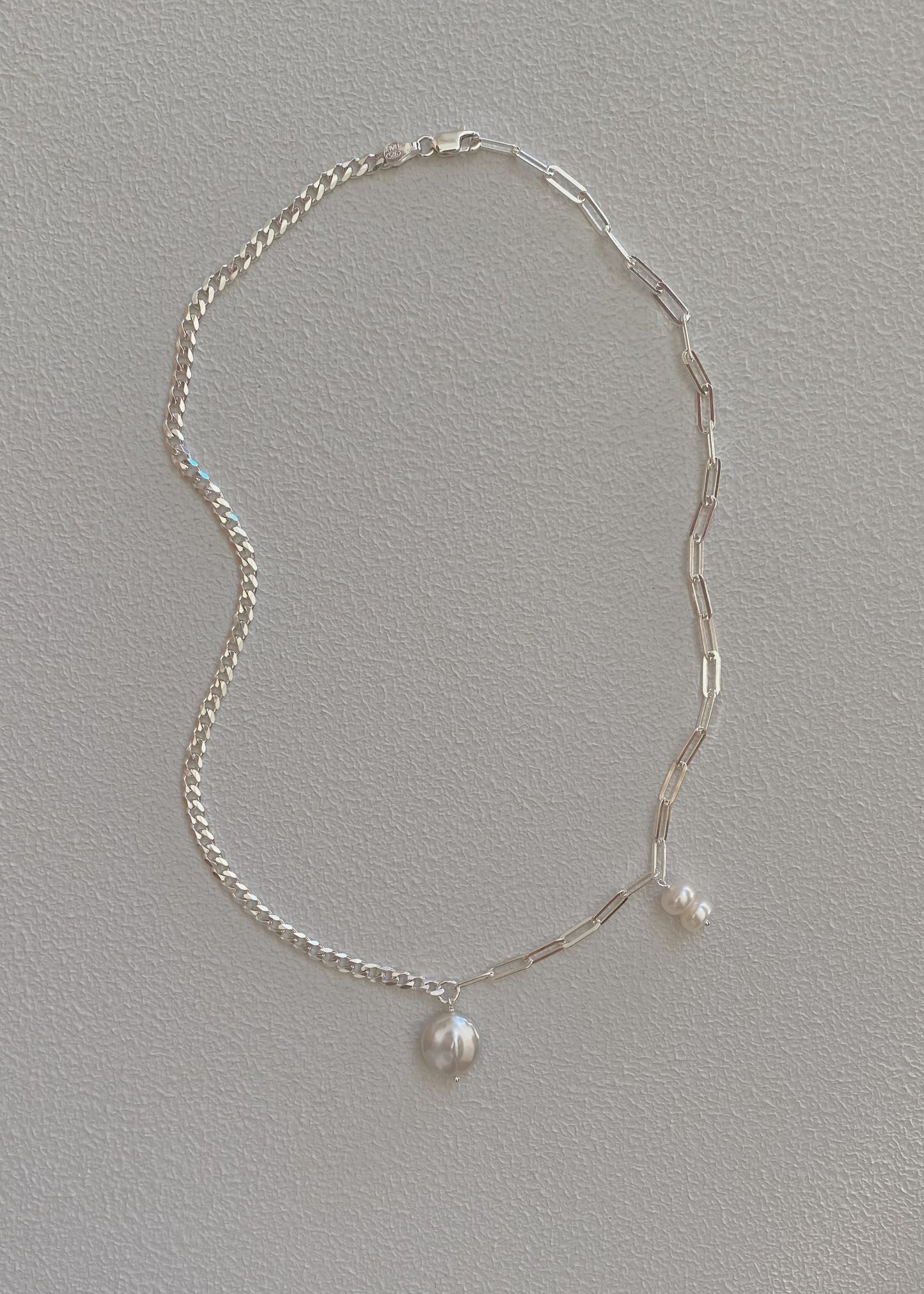 Gold Coast necklace silver