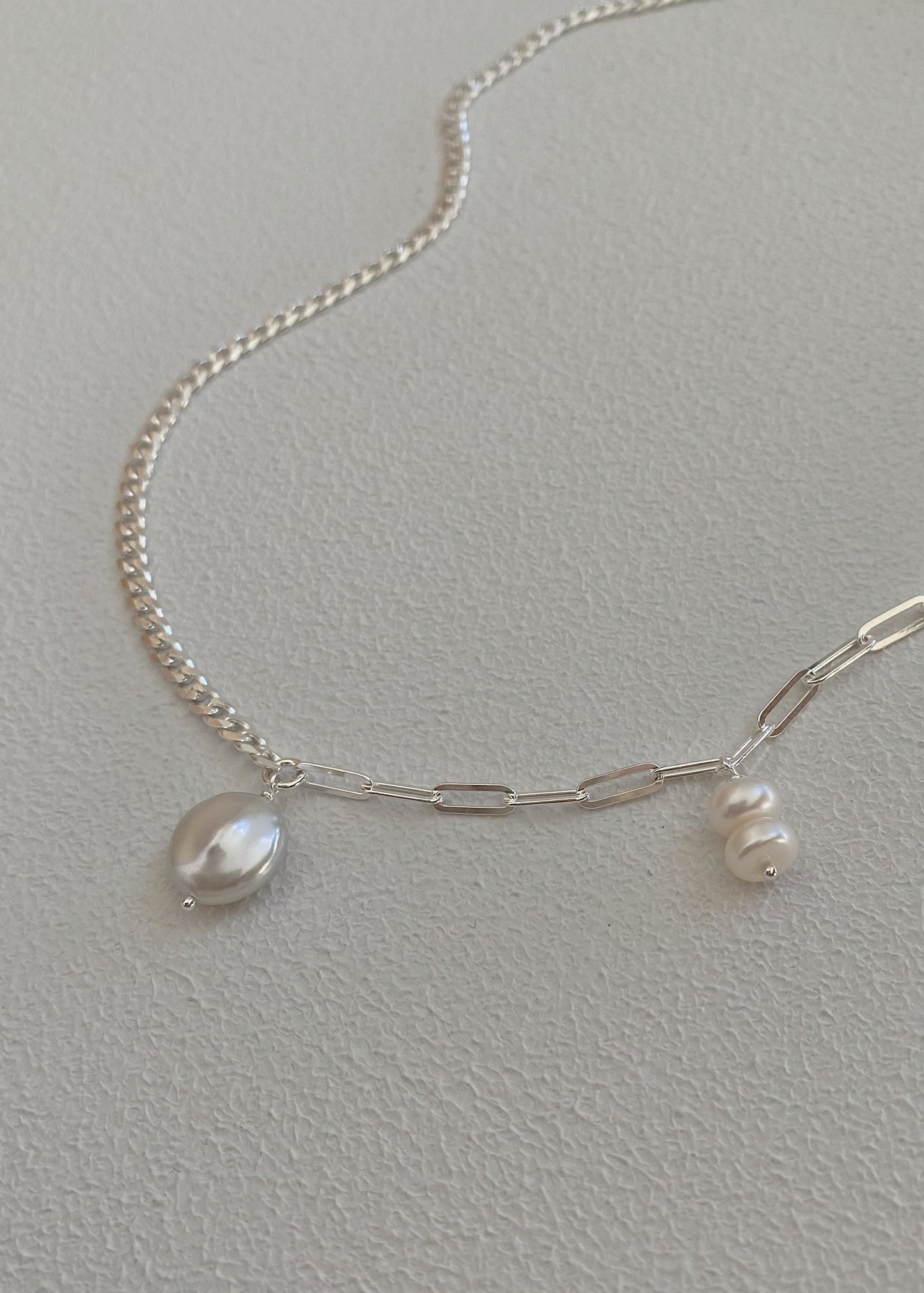 Gold Coast necklace silver