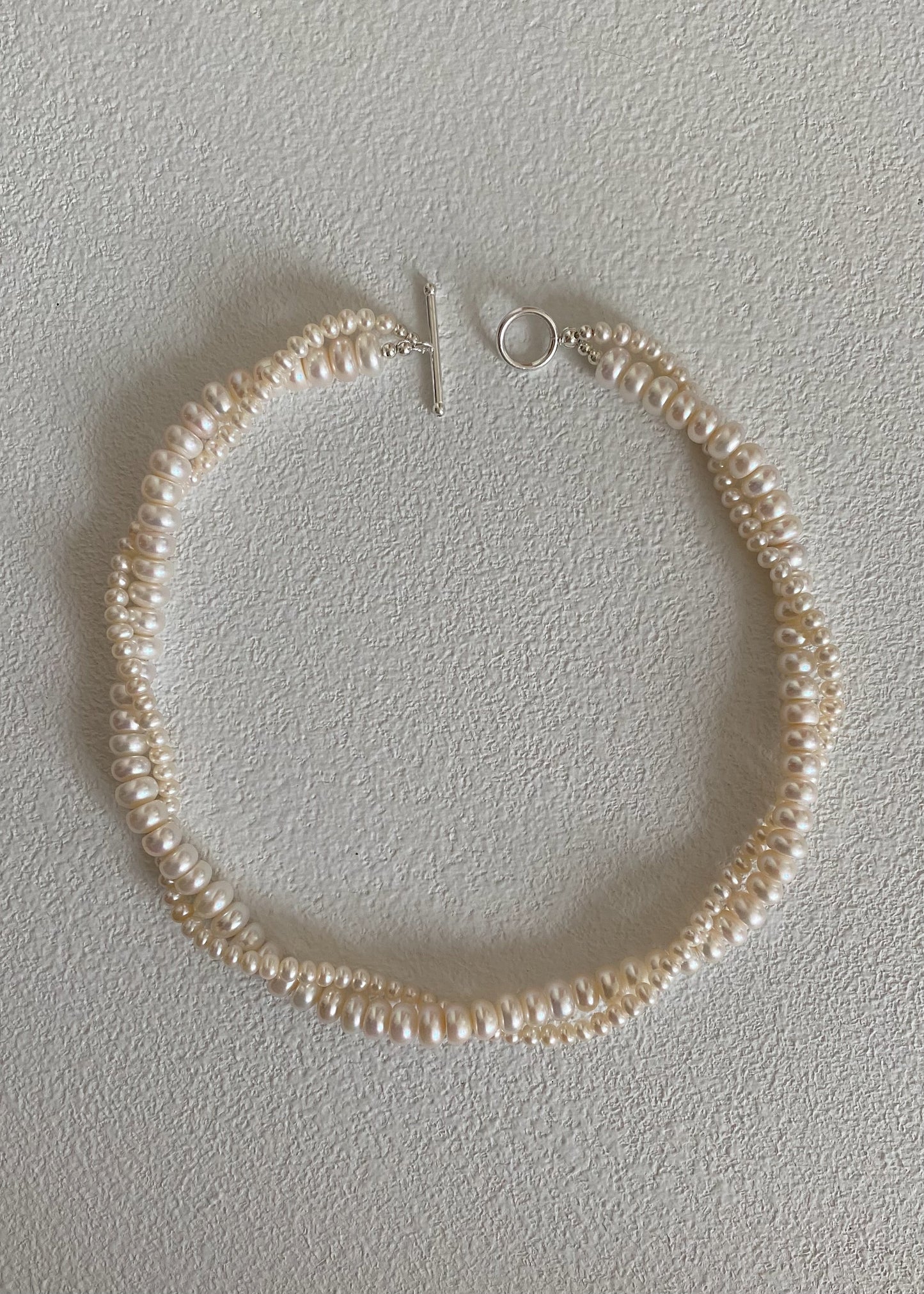 Wild love pearl necklace