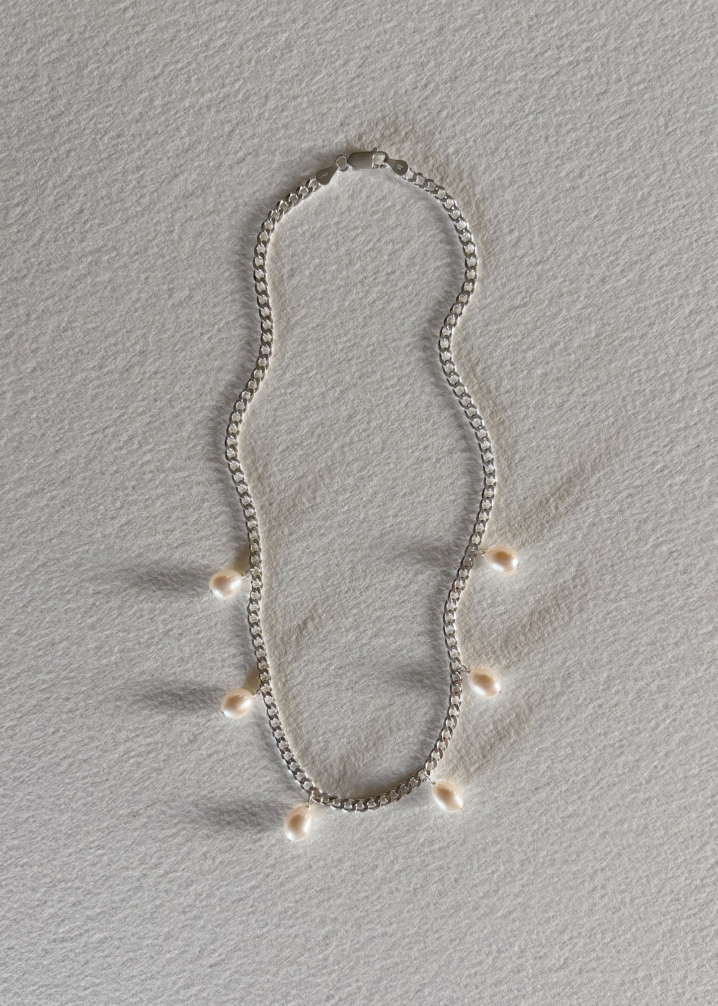 Kaia necklace silver